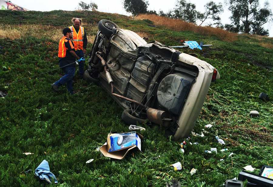 PHOTOS Watsonville fatal crash on Highway 1