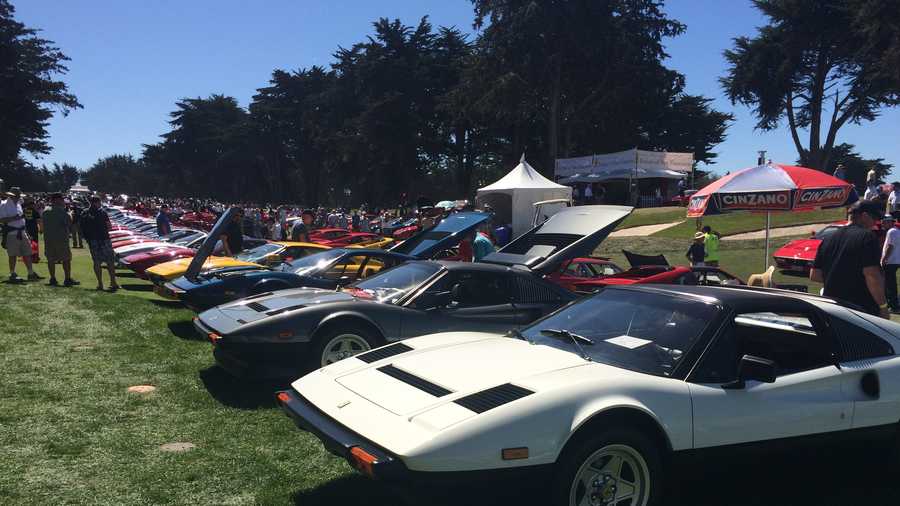 Concurso Italiano celebrates Italian cars on Monterey Peninsula.