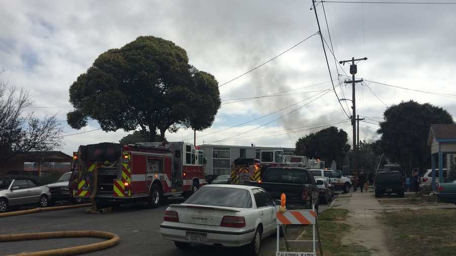 A 20-year-old man was killed in an apartment fire in south Salinas just before 10 a.m. Saturday.