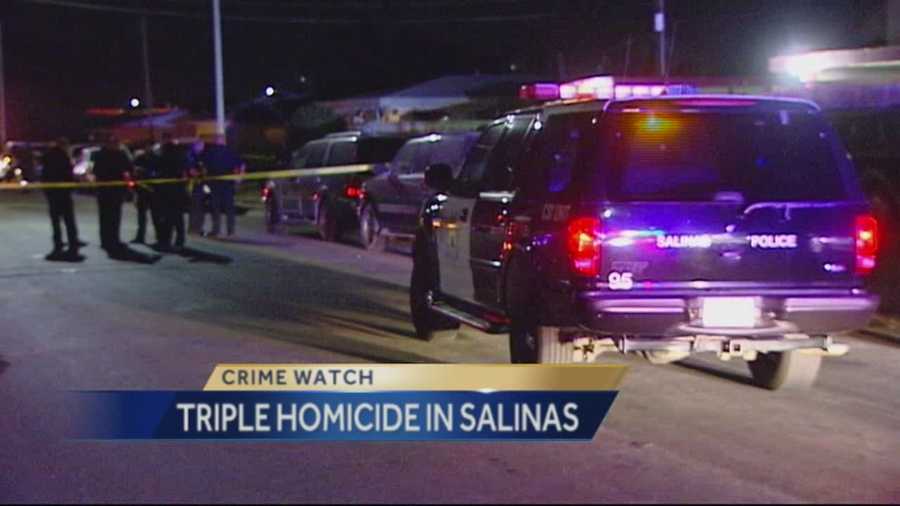 Salinas Police are investigating a triple homicide that happened Monday night.