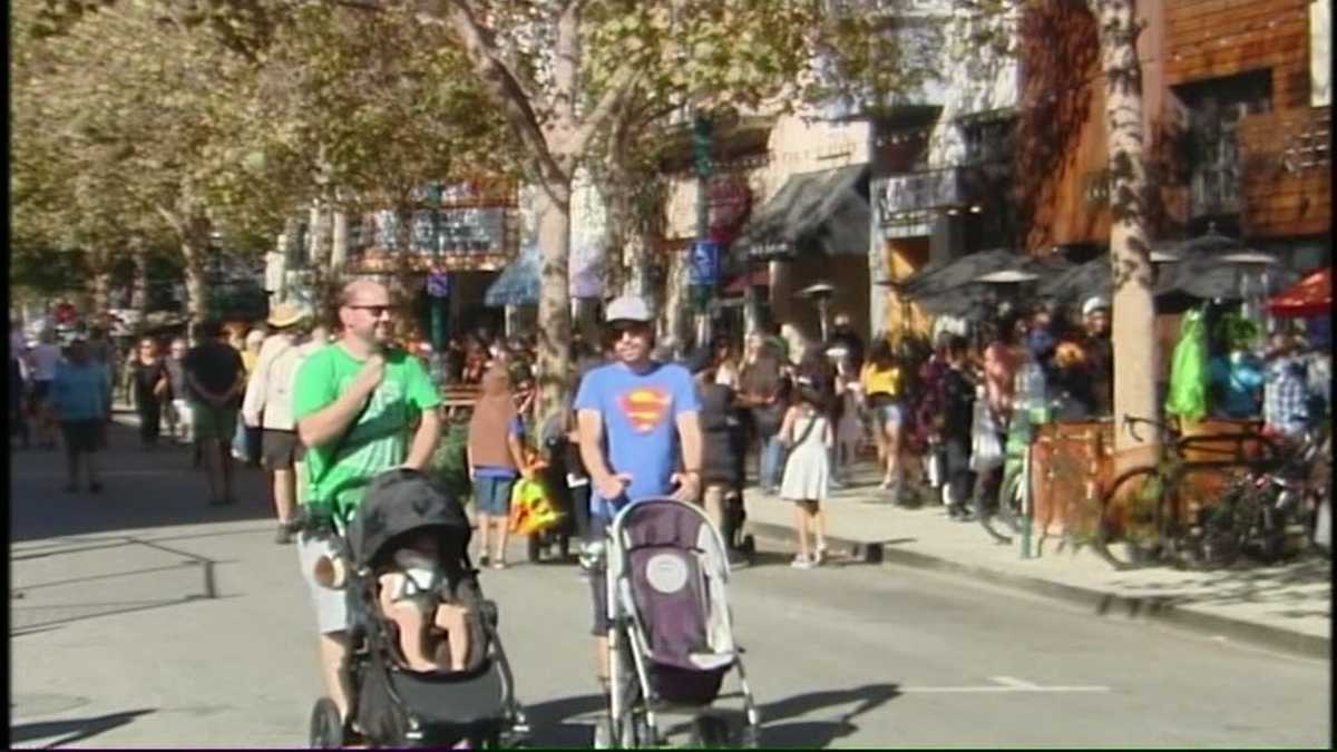 Thousands celebrated Halloween in downtown Santa Cruz