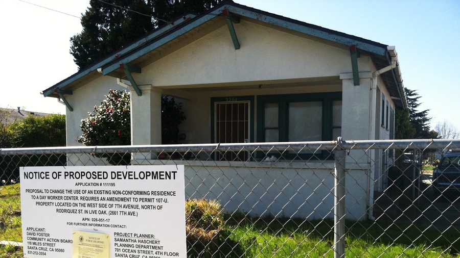 A house at 2261 Seventh Ave. in Live Oak will become a day laborer center.