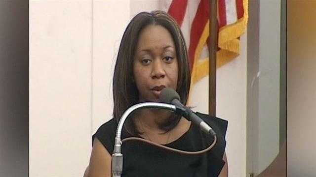 Mother of slain baby testifies in ex-officer's murder trial