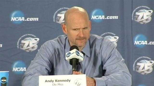 Ole Miss Coach Andy Kennedy talks about the loss to La Salle in the NCAA tournament.
