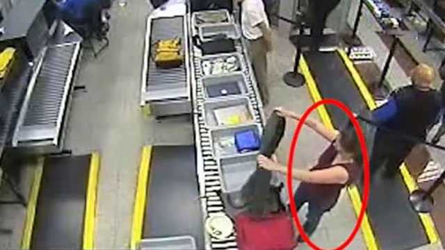 Woman accused of stealing Rolex from airport security line