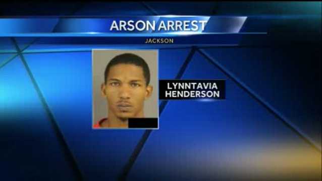Man arrested, accused of setting car on fire