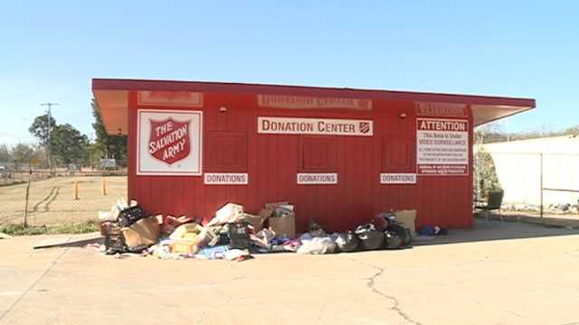 Salvation Army says some treat dropoff site as dumpster