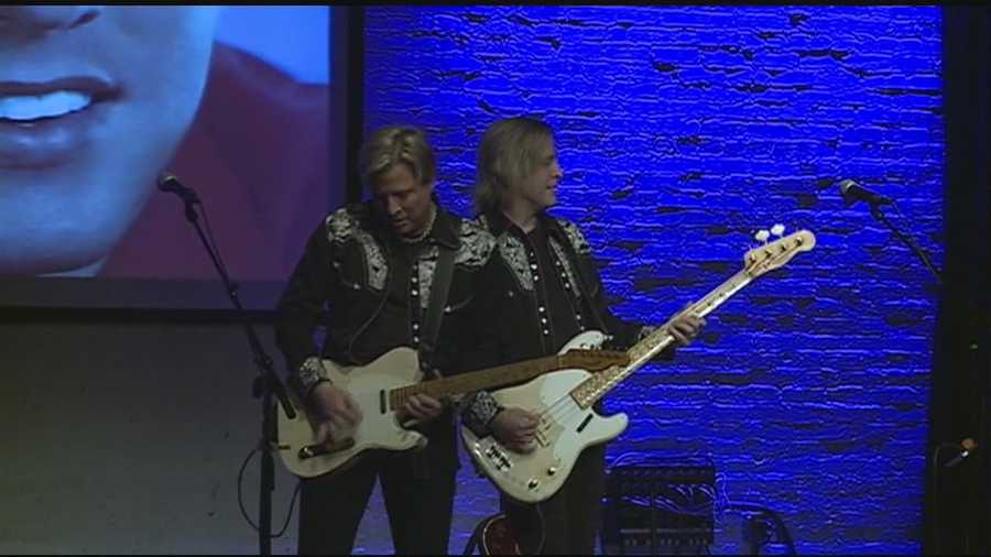 THE BAND NELSON HOSTED RICKY NELSON REMEMBERED TONIGHT AT DULING HALL- IN REMEMBERANCE OF TWENTY FIVE YEARS SINCE THE FATAL PLANE CRASH THAT KILLED ROCK N' ROLL HALL OF FAMER RICK NELSON.