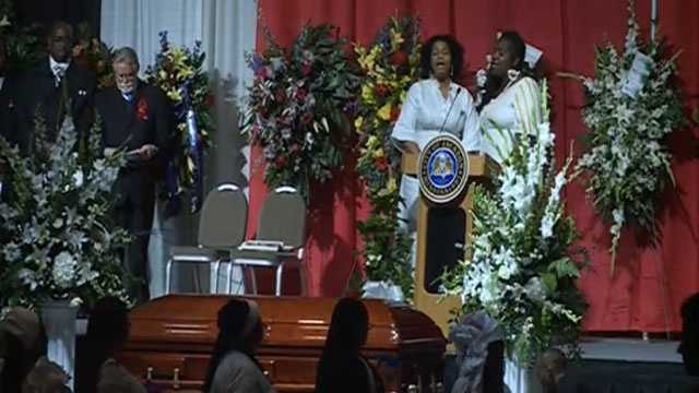 Hundreds attend Mayor Lumumba's funeral