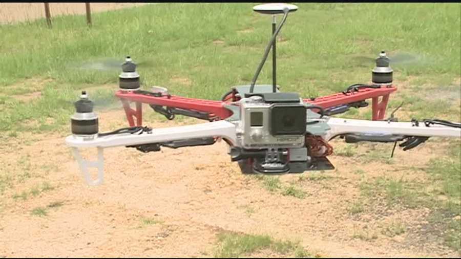 People in this area are buying drones from a local hobby store and using them for a variety of chores, as well as just for fun.