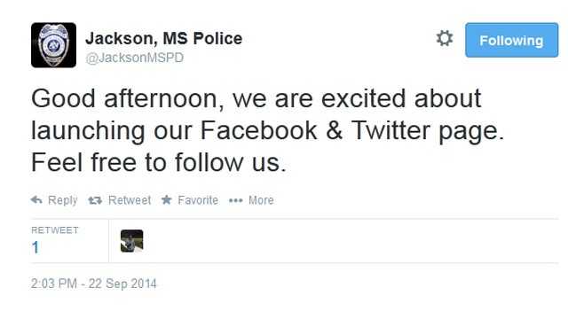 Jpd Sends First Tweet