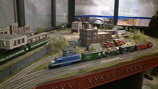 Train 2024 set displays