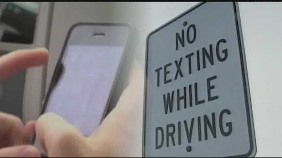 If you get caught driving with your eyes on a phone it could cost you a fine.