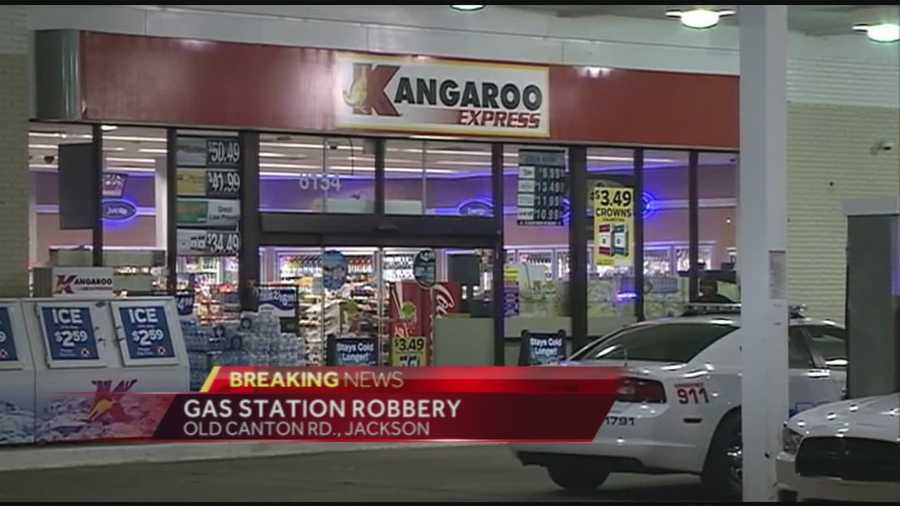 Jackson police were investigating a gas station robbery early Wednesday morning.
