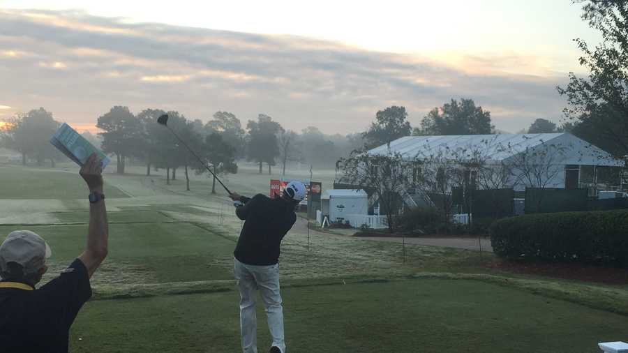 Round One of the Sanderson Farms Championship teed off Thursday at the Country Club of Jackson.