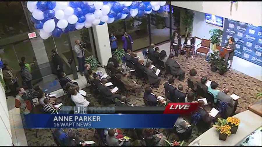A big announcement was made at JSU and 16 WAPT's Anne Parker was there.