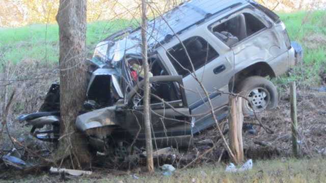 Driver Cut From Vehicle After Crash