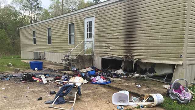 Man accused of setting fire after fight with wife, authorities say