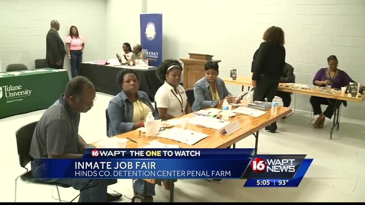 Inmates attend Hinds Co. job fair