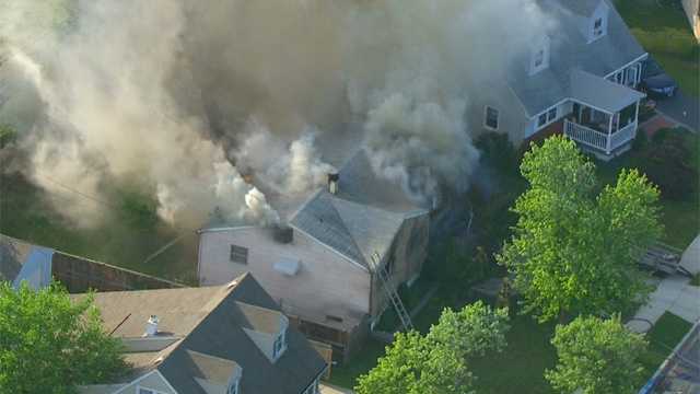 In photos: Marley Station fire consumes house