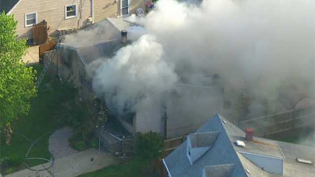 In photos: Marley Station fire consumes house