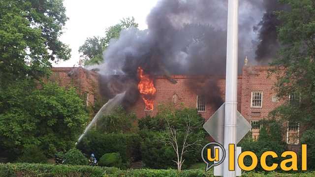 Baltimore firefighter injured in 2-alarm fire