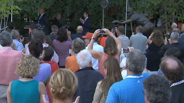 Cal Ripken Jr. Statue In photos: Cal Ripken Jr. immortalized in statue
