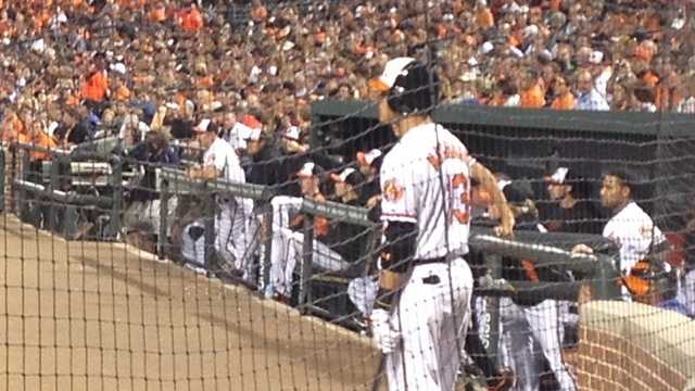 Baltimore Orioles win on Matt Wieters' RBI in ninth 