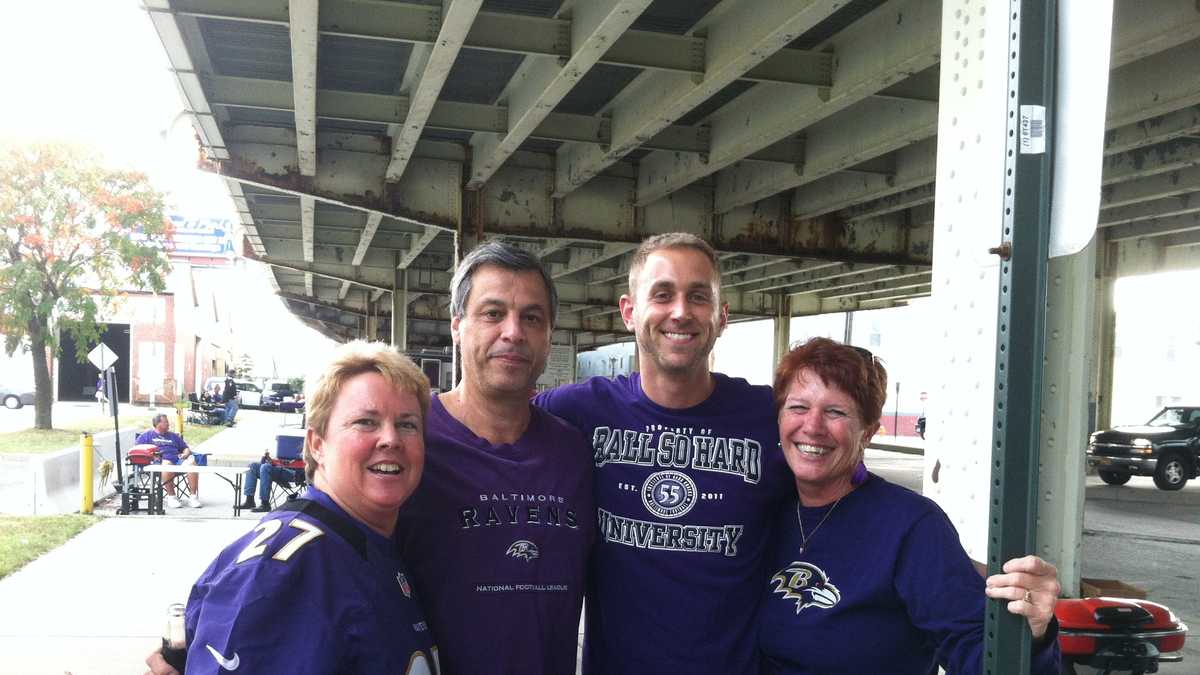 In photos Ravens fans tailgate parties rally on