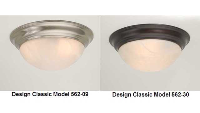 Fire, shock hazards pose ceiling light recall