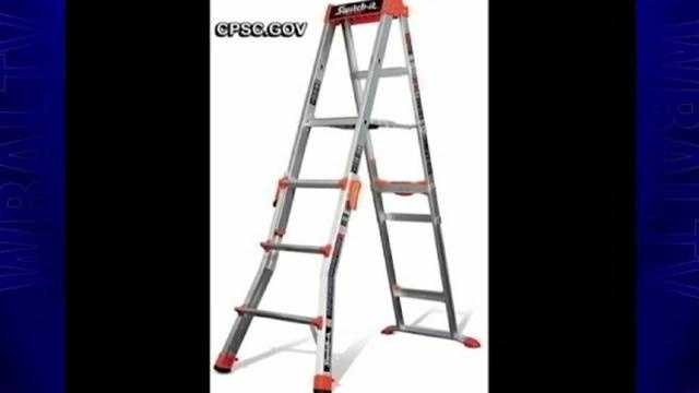 Combo step stool ladders recalled over fall hazard