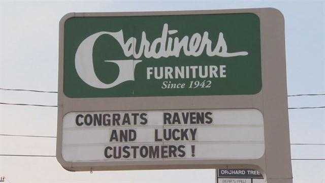 Ravens Punt Return Leads To 600k Furniture Giveaway