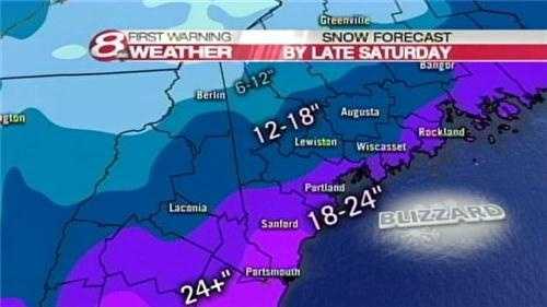 Live snow updates from the Northeast
