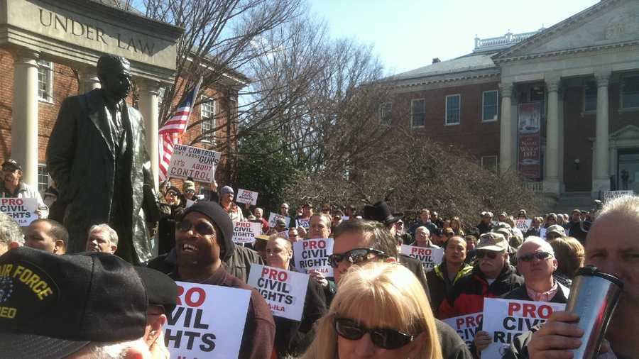 March 5 gun rights rally on Lawyer's Mall