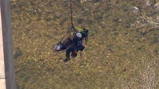 Bad Rescue Rope In Photos: Emergency crews practice rope rescues