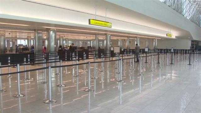 A new security checkpoint and a secure connector opened Tuesday morning at Baltimore-Washington International Thurgood Marshall Airport.