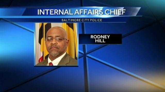 New Baltimore City police Internal Affairs Chief Rodney Hill.