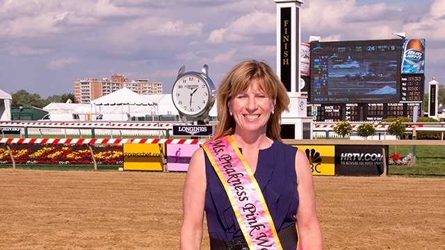 Sue Steel has been named 2013 Ms. Preakness Pink Warrior for the 138th Preakness Stakes.