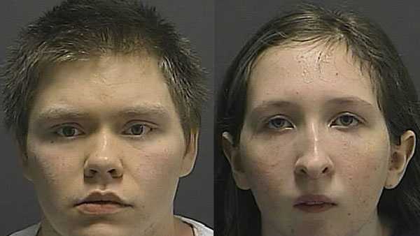Police say Jason Anthony Bulmer, 19, and Morgan Lane Arnold, 14, killed Arnold's father.