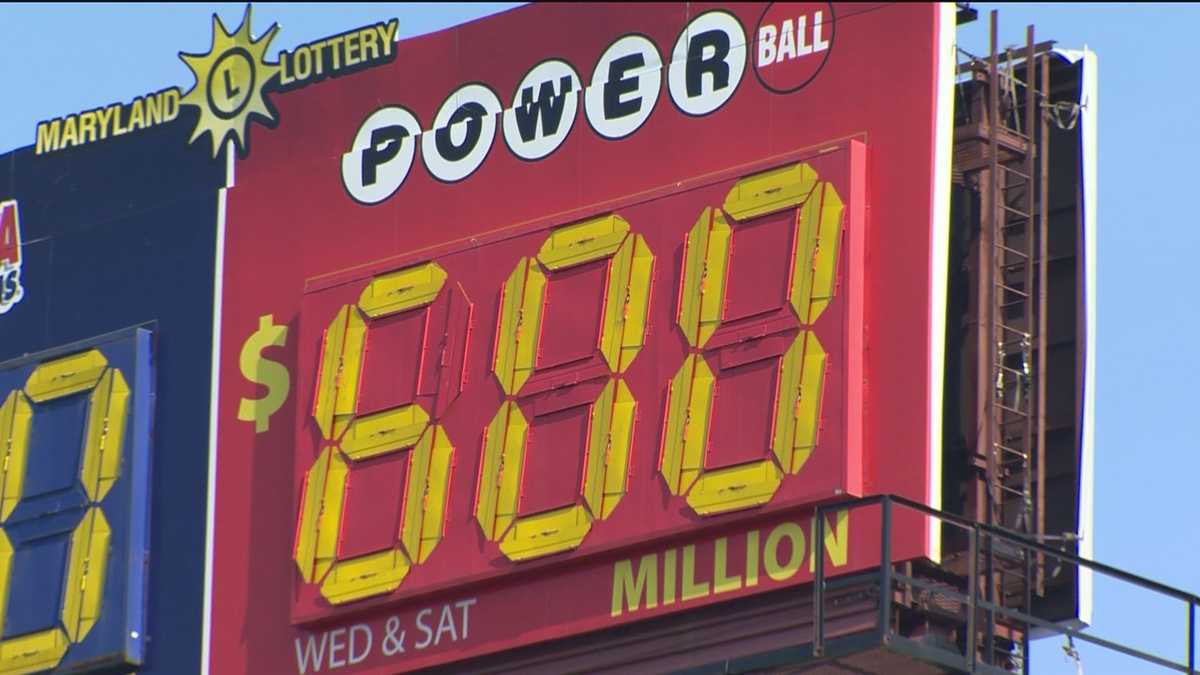 The winning Powerball numbers are