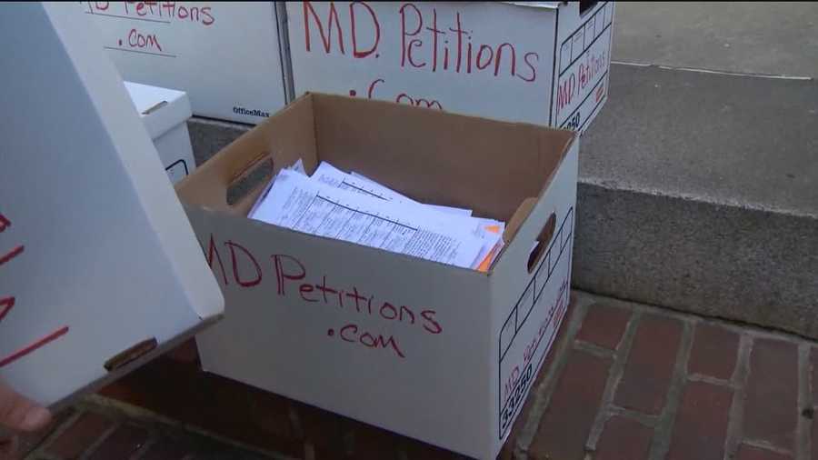 Tens of thousands of signatures fell a few short of putting on the ballot a referendum question to reinstate the death penalty in Maryland.