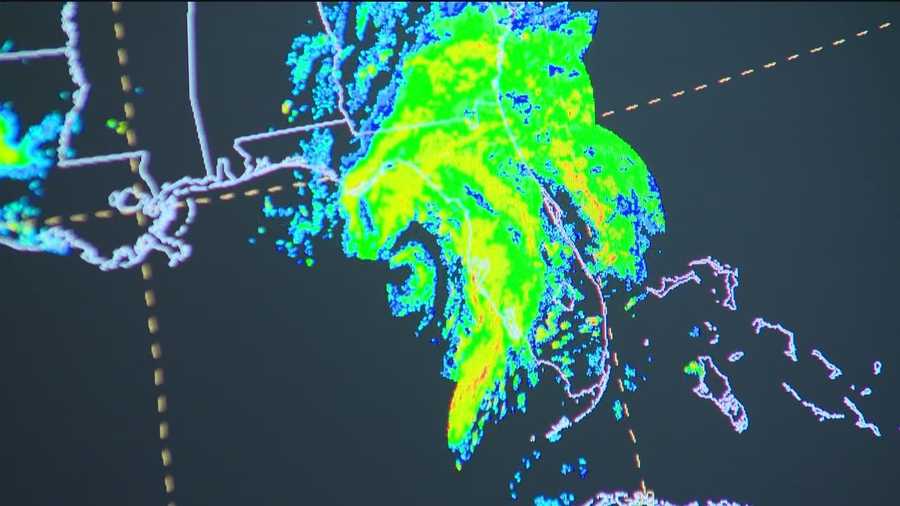 Tropical Storm Andrea makes its way toward Maryland and the Eastern Shore with a potential of several inches of rainfall.