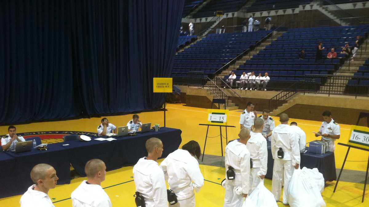 In photos Naval Academy begins plebe summer