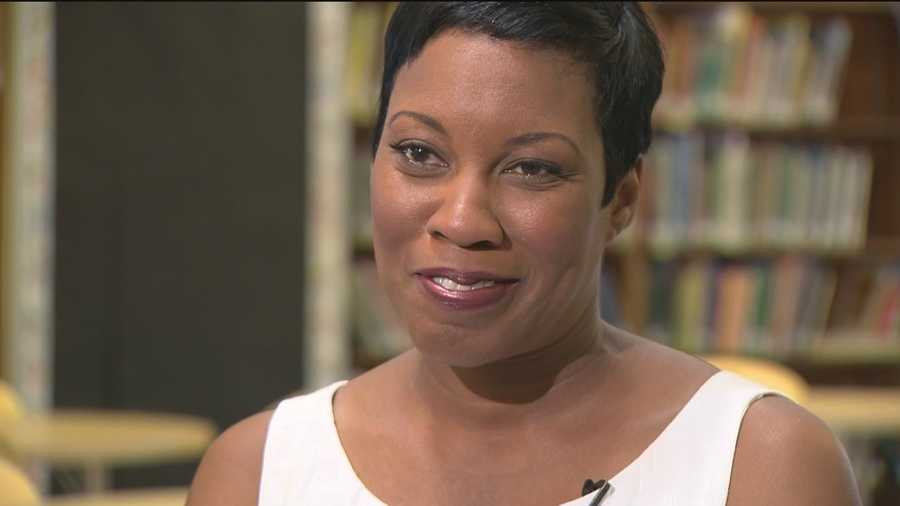 Tisha Edwards, Baltimore City's 10th person to head the district in a quarter century, takes the reins as interim school CEO, preparing for the first day of school.
