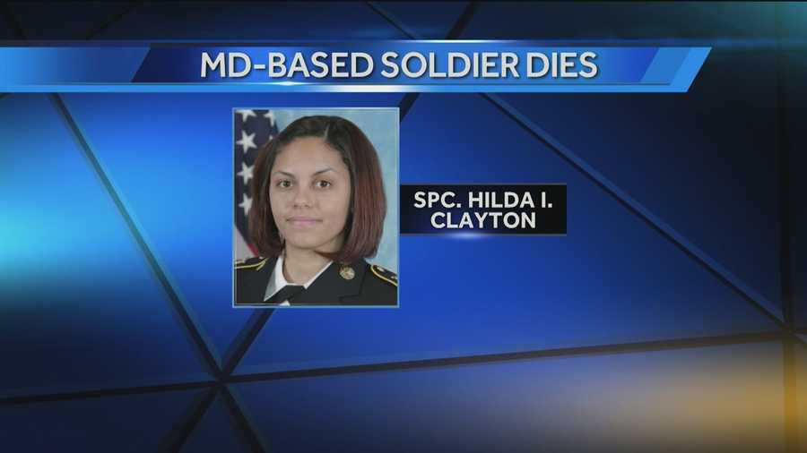 Specialist Hilda Clayton, 22, of Georgia, died Tuesday while serving in Jalalabad, Afghanistan.