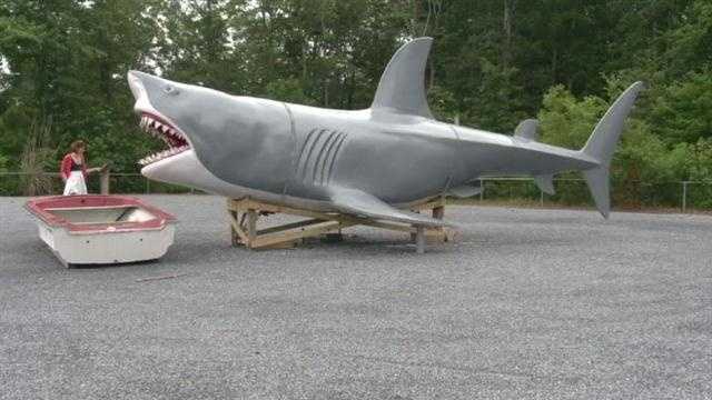 Berlin, MD - Shark From Jaws (Gone)