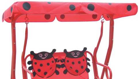 About 14,400 children's ladybug-themed chairs are being recalled because of a lead hazard.