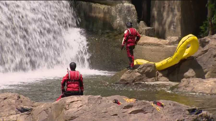 Emergency crews in Howard County say they've found the body of a missing swimmer who vanished near the Bloede Dam, in Patapsco State Park.