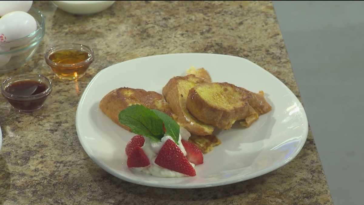 Creme Brulee French Toast with Grand Marnier