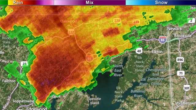 NWS: Tornado touched down in Harford County